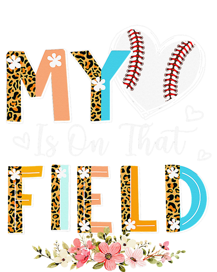 Leopard Baseball Mom My Heart Is On That Field Mother's Day Mesh Reversible Basketball Jersey Tank