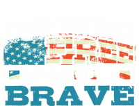 Vintage Land Of The Free Because Of The Brave Gift Ladies Essential Tank