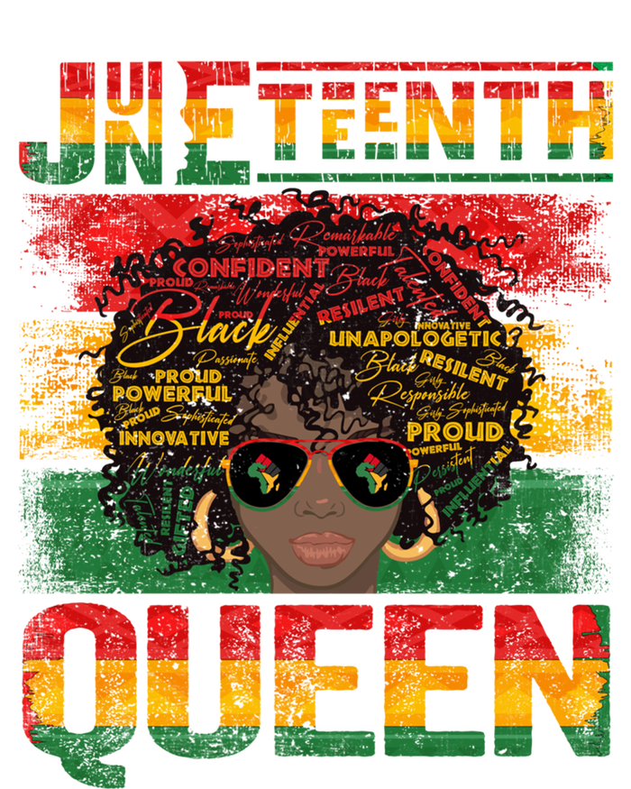 Juneteenth Black Queen Melanin Blm Black History Month Great Gift Valucap Bio-Washed Visor