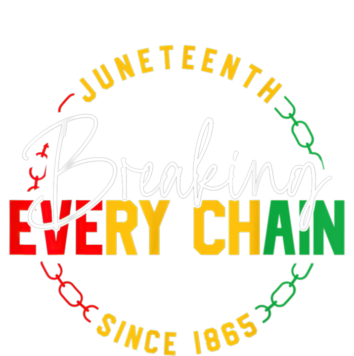 Juneteenth Breaking Every Chain African American Black Story Gift Women's Tri-Blend 3/4-Sleeve Raglan Shirt