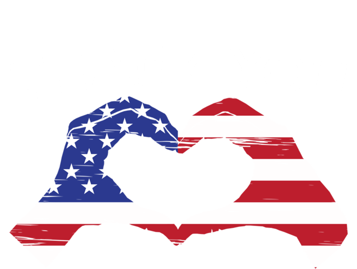 Thank You Usa Flag American Military Soldier Veterans Day Gift Kids Long Sleeve Shirt