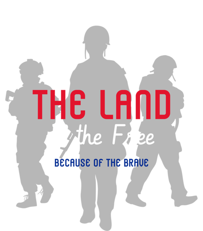 The Land Of The Free Because Of The Brave Gift Long Sleeve Shirt