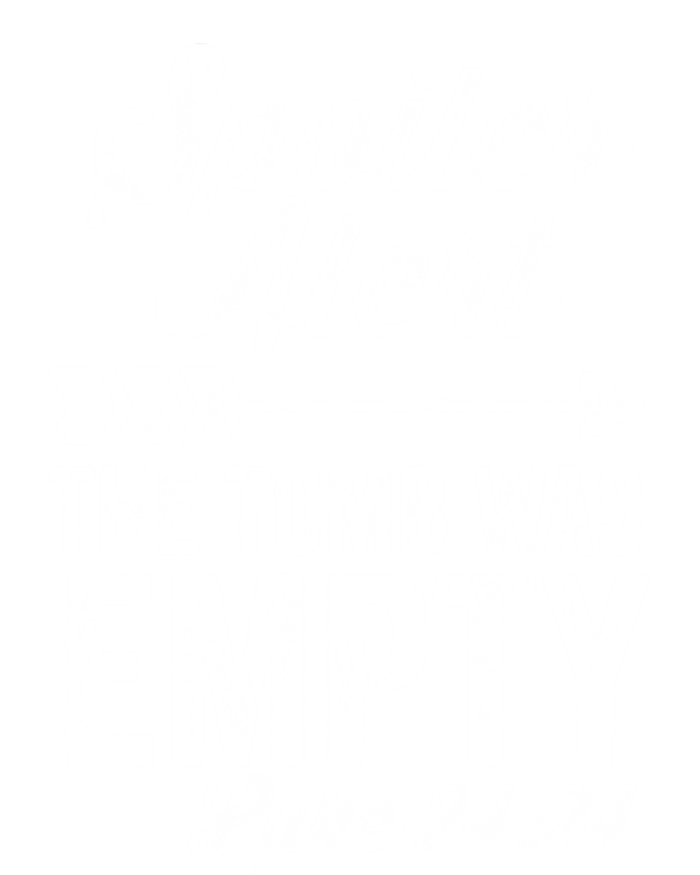 The Tomb Was Empty Spoiler Alert Vintage Easter Arrow Dark Gift Tote Bag