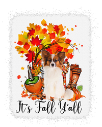 It's Fall Y'all Papillion Dog Halloween Thanksgiving Tall Long Sleeve T-Shirt