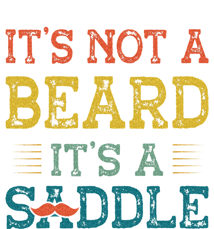 It's Not A Beard It's A Saddle for Fathers Day Kids Hoodie