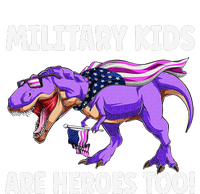 Military Are Heroes Too! Purple Up Military Child Month Sweatshirt