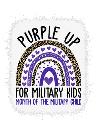 Purple Up For Military Cool Month Of The Military Child Full Zip Hoodie