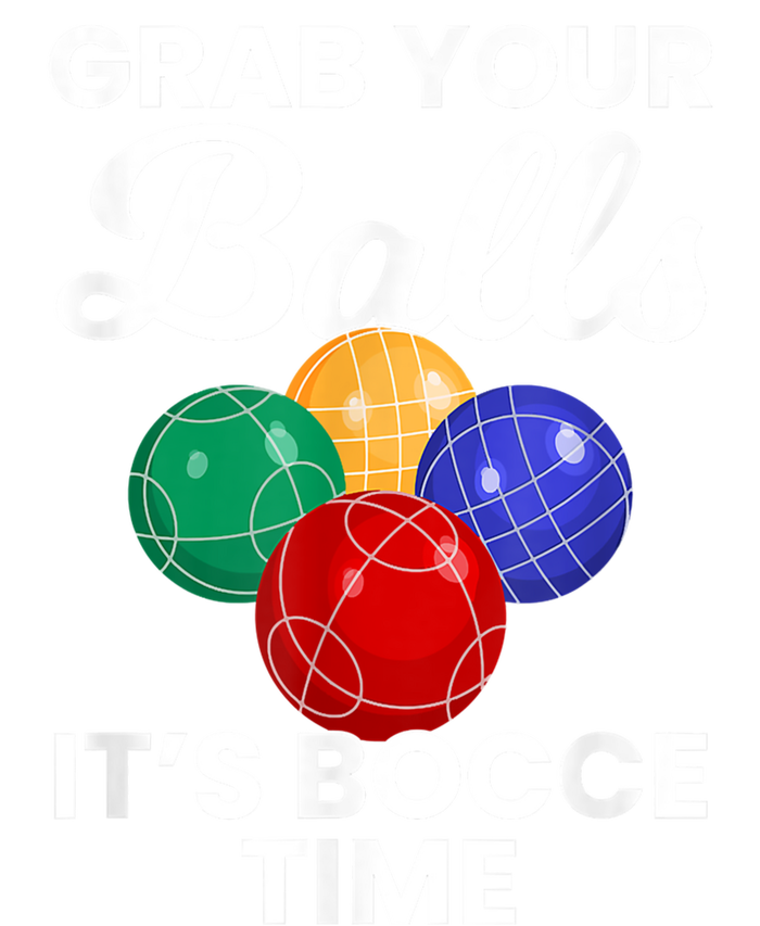 Grab Your Balls It's Bocce Time, Bocce Pom Pom 12in Knit Beanie