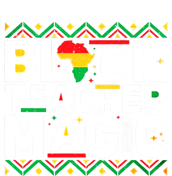 Black Teacher Magic Tee Teacher Black History Month Funny Gift Tie Dye Hoodie