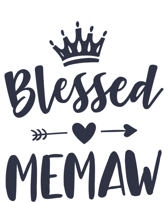 Blessed Memaw Idea From Grand Cute Mothers Day Memaw Cool Gift Tie-Dye Long Sleeve Shirt