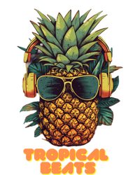 Tropical Beats Pineapple DJ Fun and Unique Summer Style Tie-Dye Long Sleeve Shirt