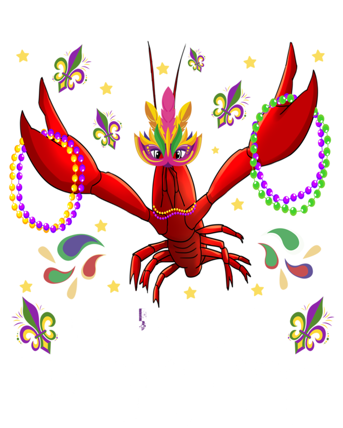 Whos Your Crawdaddy Mardi Gras Crawfish Jester Beads Funny Gift Meaningful Gift Kids Long Sleeve Shirt