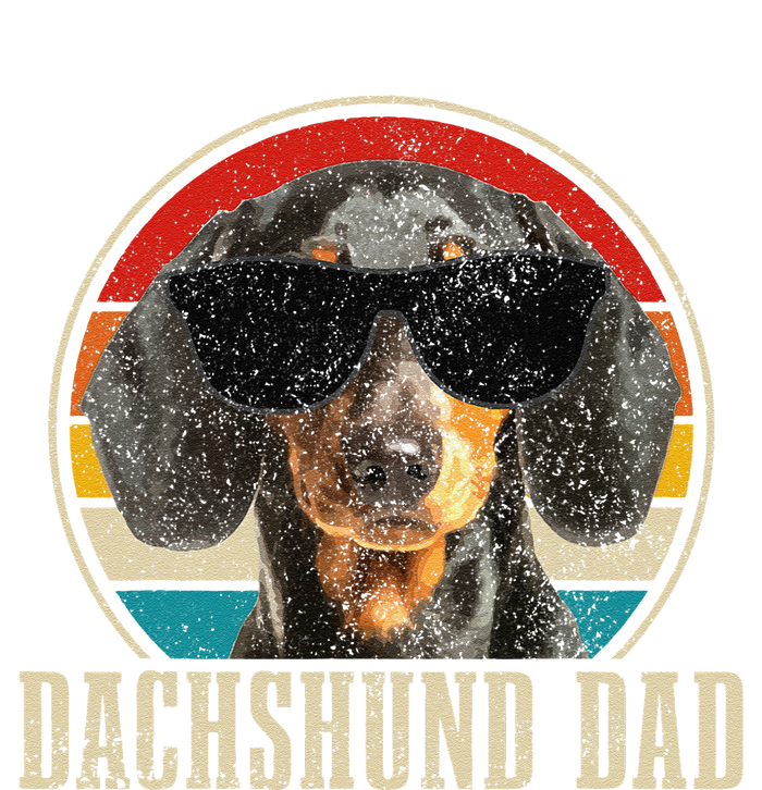 Dachshund Dad Vintage Sunglasses Funny Doxie Wiener Dog T-Shirt