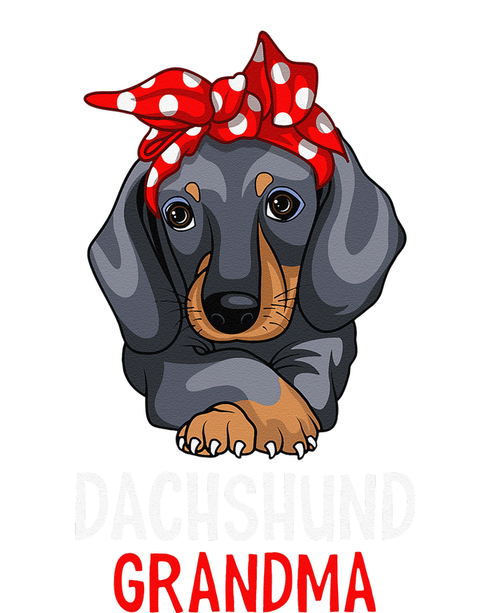 Dachshund Grandma Weenie Dog Lover Funny Weiner Dog Sustainable Beanie