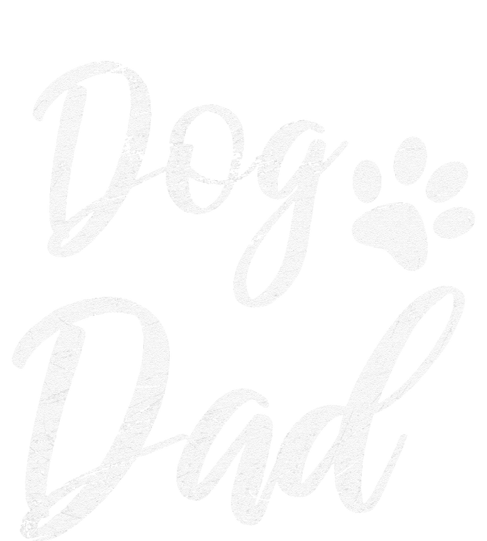 Dog Dad Vintage Distressed Design Funny Dog Paw T-Shirt