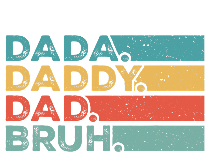 Father's Day Vintage Dada Daddy Dad Bruh Men Dad T-Shirt