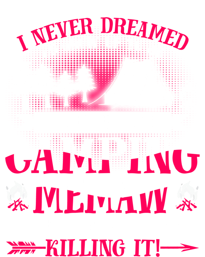 Camping Memaw Supper Cool Memaw Summer Holiday Funny Gift Kids Hoodie