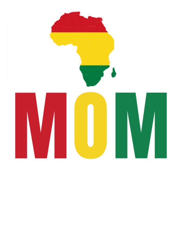 Black Mom Magic Black History Month Gift African American Gift Tie-Dye Long Sleeve Shirt