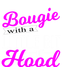 Bougie With A Little Bit Of Hood Proud Melanin Gift Cool Gift Sweatshirt Cinch Pack Bag