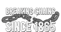 Breaking Chains Since 1865 Gift Juneteenth Gift Doggie Tank