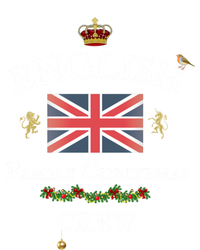 British Family Christmas Crew Union Jack Flag United Kingdom Cute Gift Softstyle Adult Sport Polo