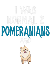 Pomeranian I was normal two Pomeranians ago Hooded Wearable Blanket