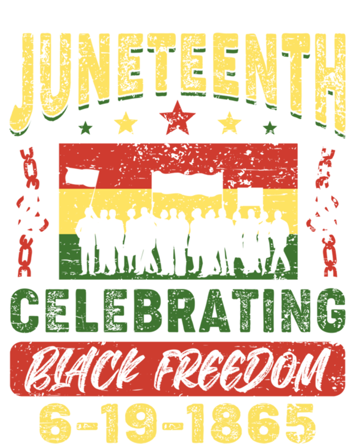 Celebrating Juneteenth Independence Day Black Freedom 1865 Gift Tall Sweatshirt