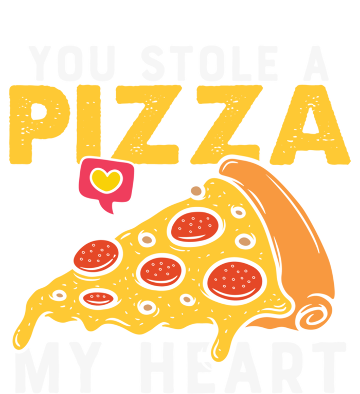 You Stole A Piece Of My Heart Pizza Lovers Funny Couples Meaningful Gift Tall T-Shirt