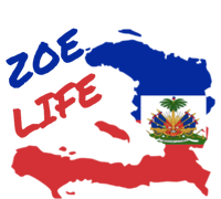 Zoe Life Haitian Pride For Haiti Flag Day Gift Ayiti Meaningful Gift Great Gift Kids Tie-Dye T-Shirt