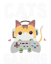 Cats And Gaming Funny Cat Lover Gaming Gift Gamer Toddler Long Sleeve Shirt