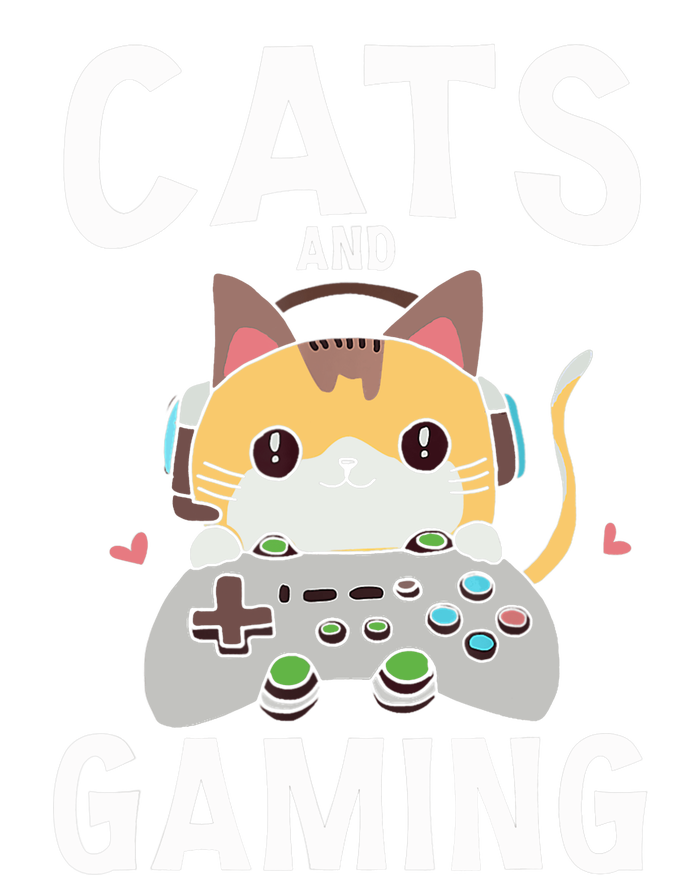 Cats And Gaming Funny Cat Lover Gaming Gift Gamer Toddler Long Sleeve Shirt