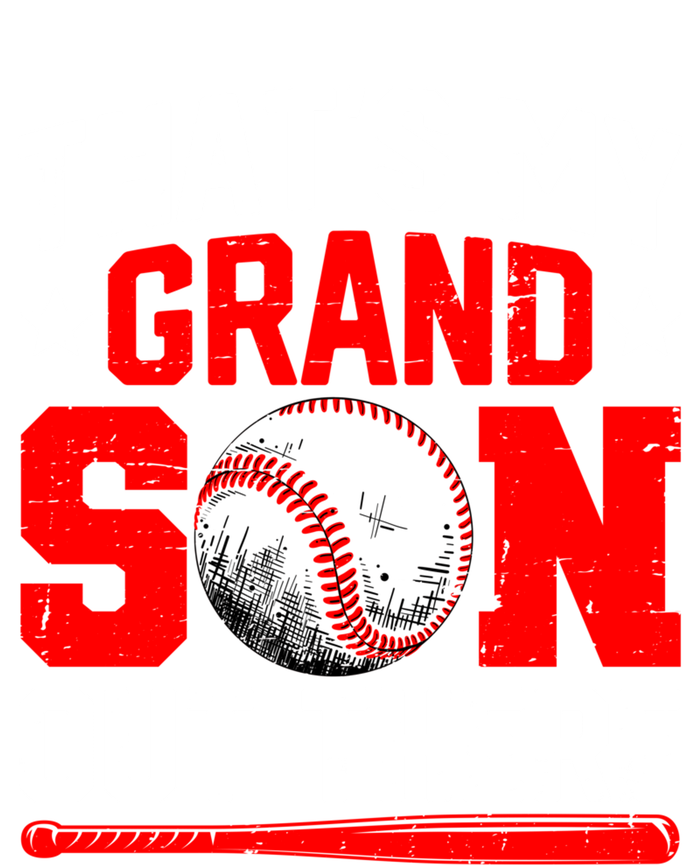 That's My Grandson Out There Grandparent Baseball Mama Papa T-Shirt