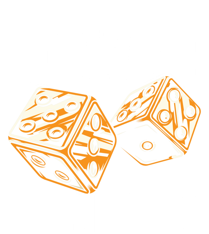 Blow Me Luck Crap Gambling Casino Roll Dice Game Gambler Garment-Dyed Heavyweight T-Shirt