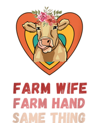 Farm Wife Farm Hand Same Thing, Funny Cow Tees Kids Sweatshirt