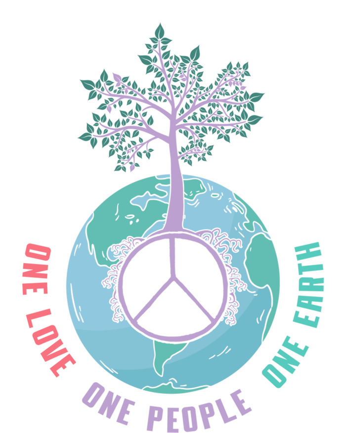 World Peace Tree Love People Earth Day 60s 70s Hippie Retro Great Gift Mesh Reversible Basketball Jersey Tank