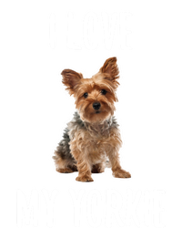 Yorkshire Terrier Dog Owner Gift I Love My Yorkie Gift Long Sleeve Shirt