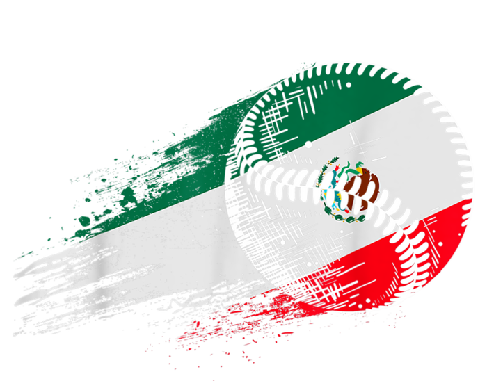 Mexican Baseball Player Mexico Flag Baseball Lover T-Shirt