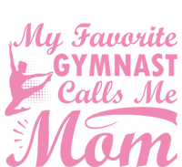 My Favorite Gymnast Calls Me Mom Gymnastic Dog Lover Cute Gift V-Neck T-Shirt