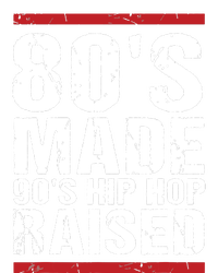 80s Made 90s Hip Hop Raised Apparel Toddler Fine Jersey T-Shirt