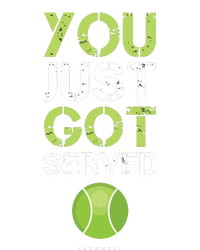 You Just Got Served Tennis Funny Tennis Gift Tee Kids Hoodie