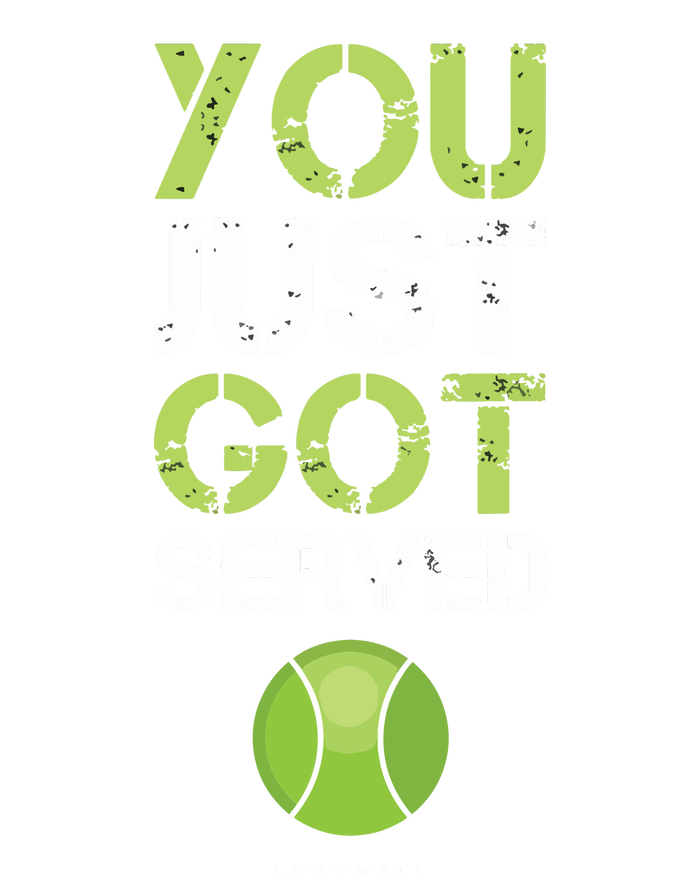 You Just Got Served Tennis Funny Tennis Gift Tee Kids Hoodie