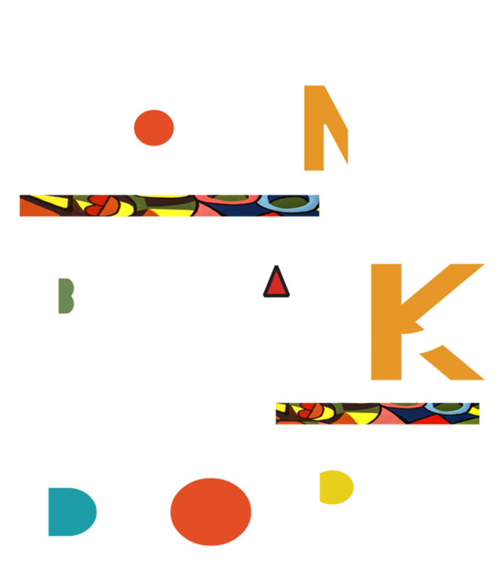 Young Black And Dope Black History Month African Pride Gift T-Shirt