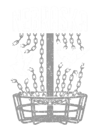 Nebraska Disc Golf Player Breaking Chains Birdie Cool Gift Kids T-Shirt