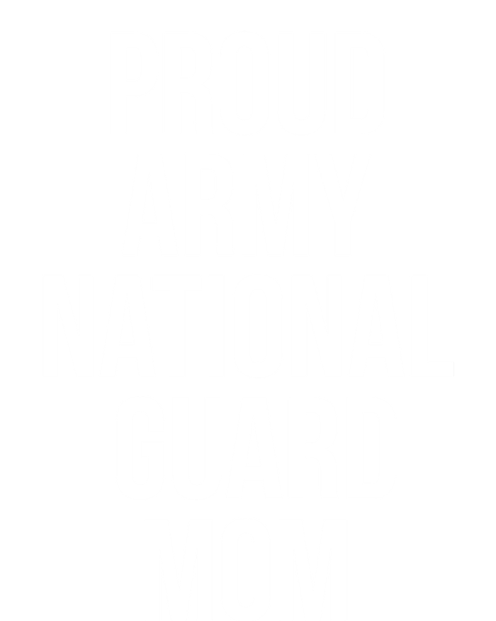 Proud Army National Guard Mom Gift Women's Long Sleeve Flannel Pajama Set 