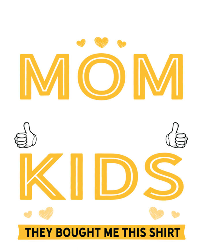 Proud Mom Of 3 Wonderful Awesome Mom Gift Cool Gift Kids Long Sleeve Shirt