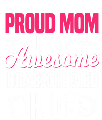 Proud Mom Of Some Awesome Homeschooled Mother's Day Gift Women's V-Neck T-Shirt