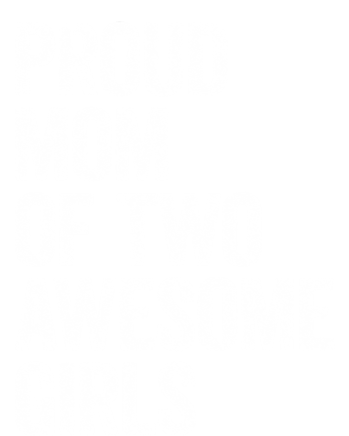 Proud Mom Of Two Awesome Great Gift Mother Funny Gift Mama Mommy Great Gift Valucap Bio-Washed Visor