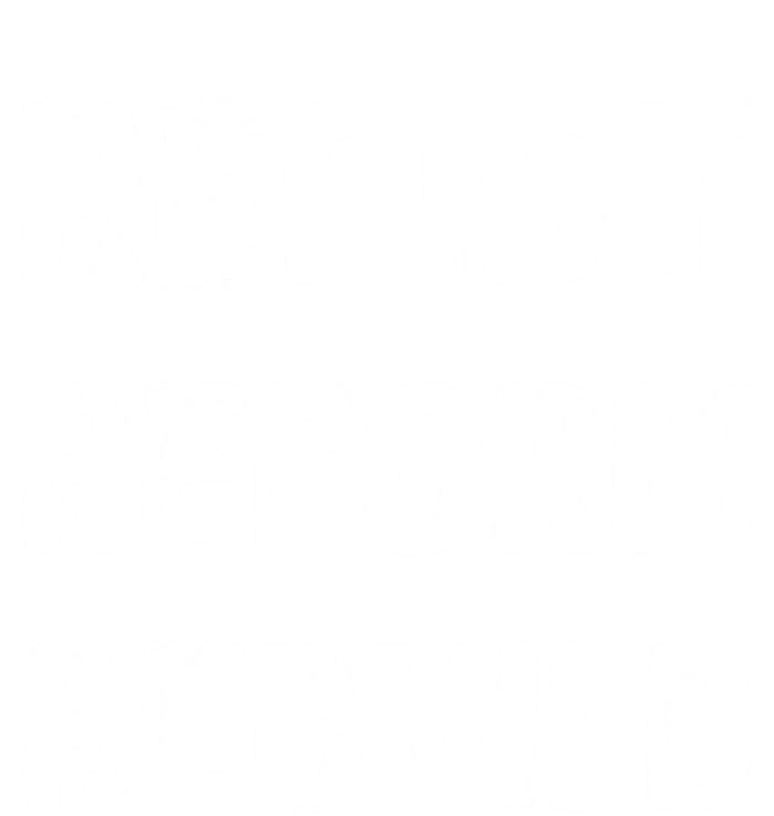 Resist Reform Rebuild Protest No Justice No Peace Defund Gift Women's Flannel Pajama Set