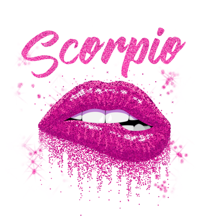 Scorpio Zodiac Birthday Pink Lips Cool Gift For Black Toddler Hoodie