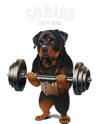 Rottweiler Dog Weightlifting in Fitness Gym High Crown Mesh Back Trucker Hat